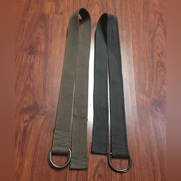 Canvas Web Belts Double D Ring Buckle.        🤩 Get 2 belts for one price!!! - Picture 7 of 15